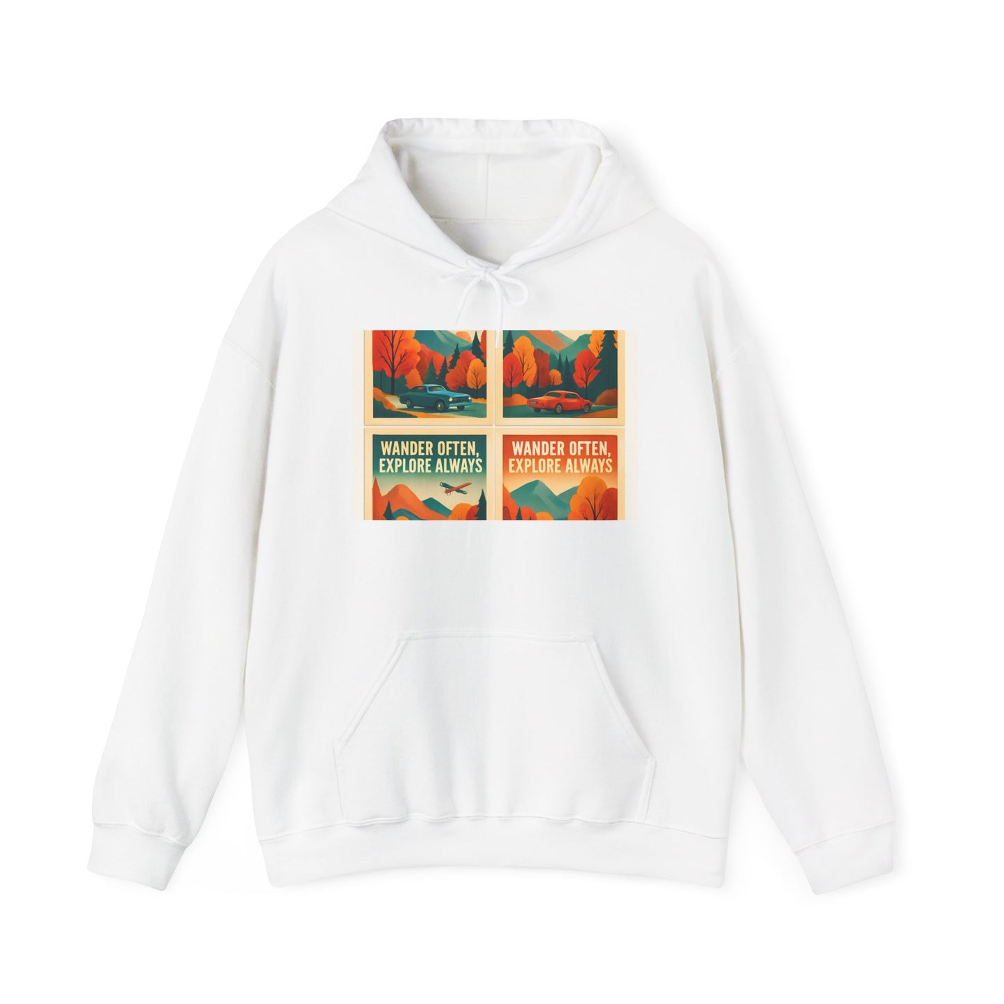 DailyVibeWear Retro Autumn Hoodie – Wander Streetwear - dailyvibewear