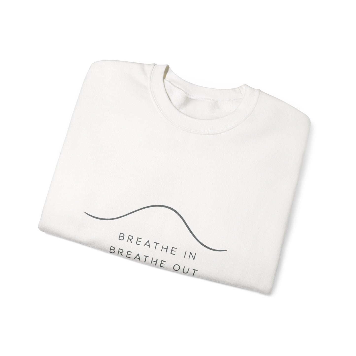 Breathe In / Breathe Out Crewneck – Minimalist Streetwear