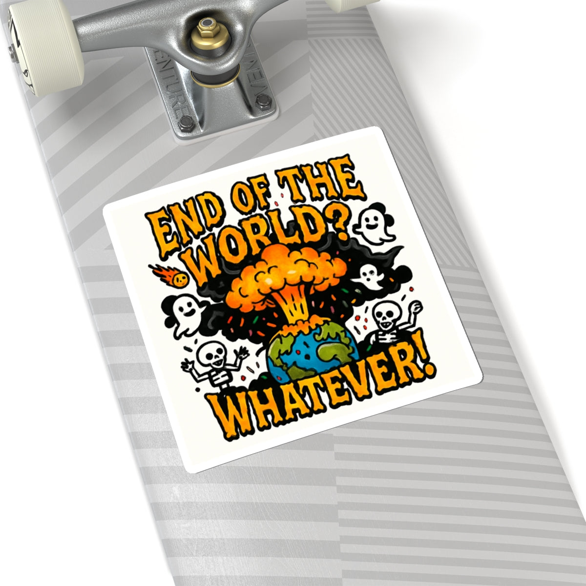 DailyVibeWear End of the World Stickers – Graphic Pack - dailyvibewear
