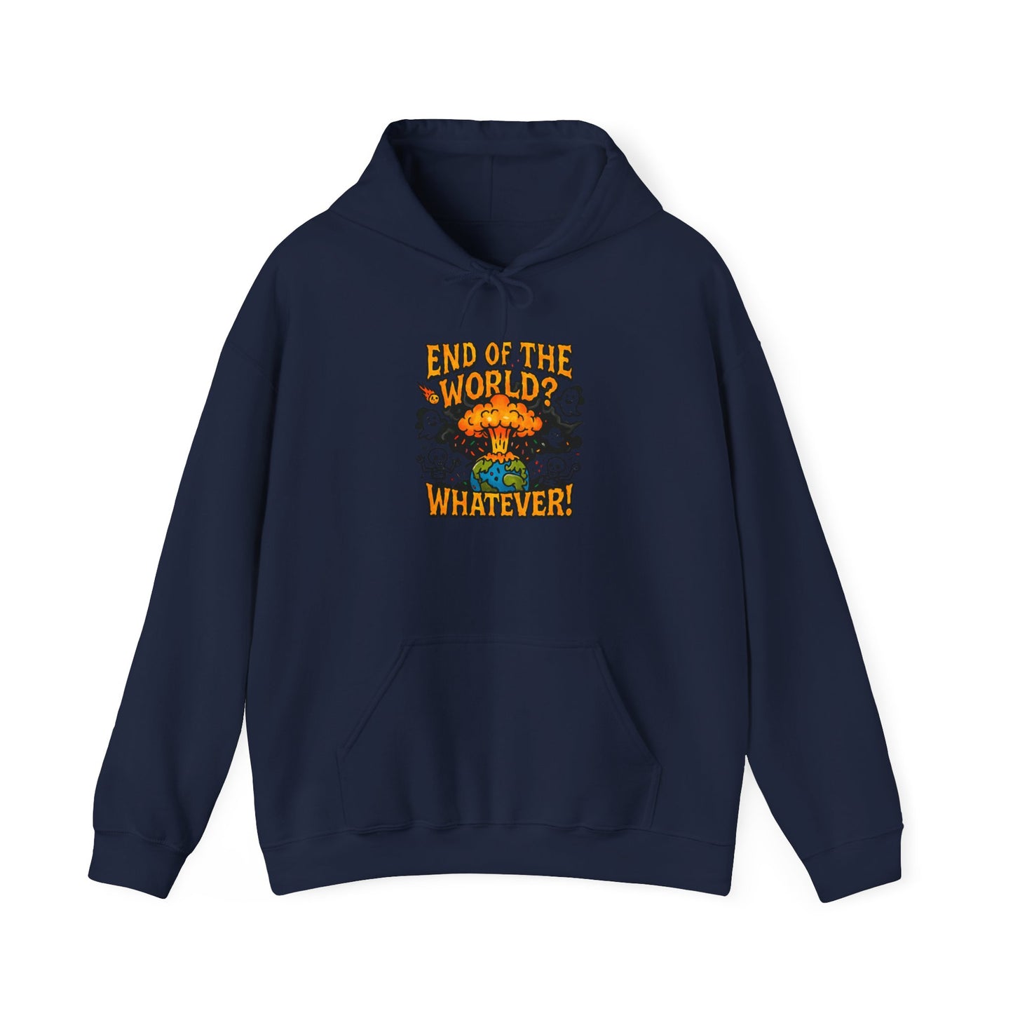 DailyVibeWear End of the World Hoodie – Graphic Streetwear - dailyvibewear