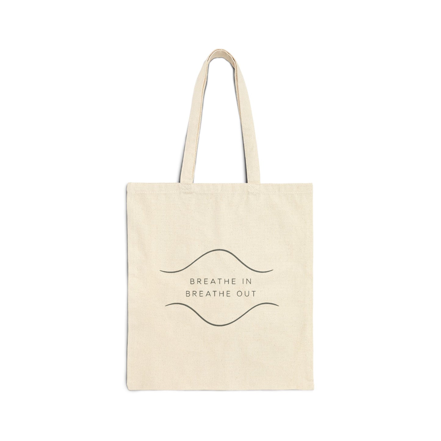 Breathe In / Breathe Out Tote – Minimalist Streetwear