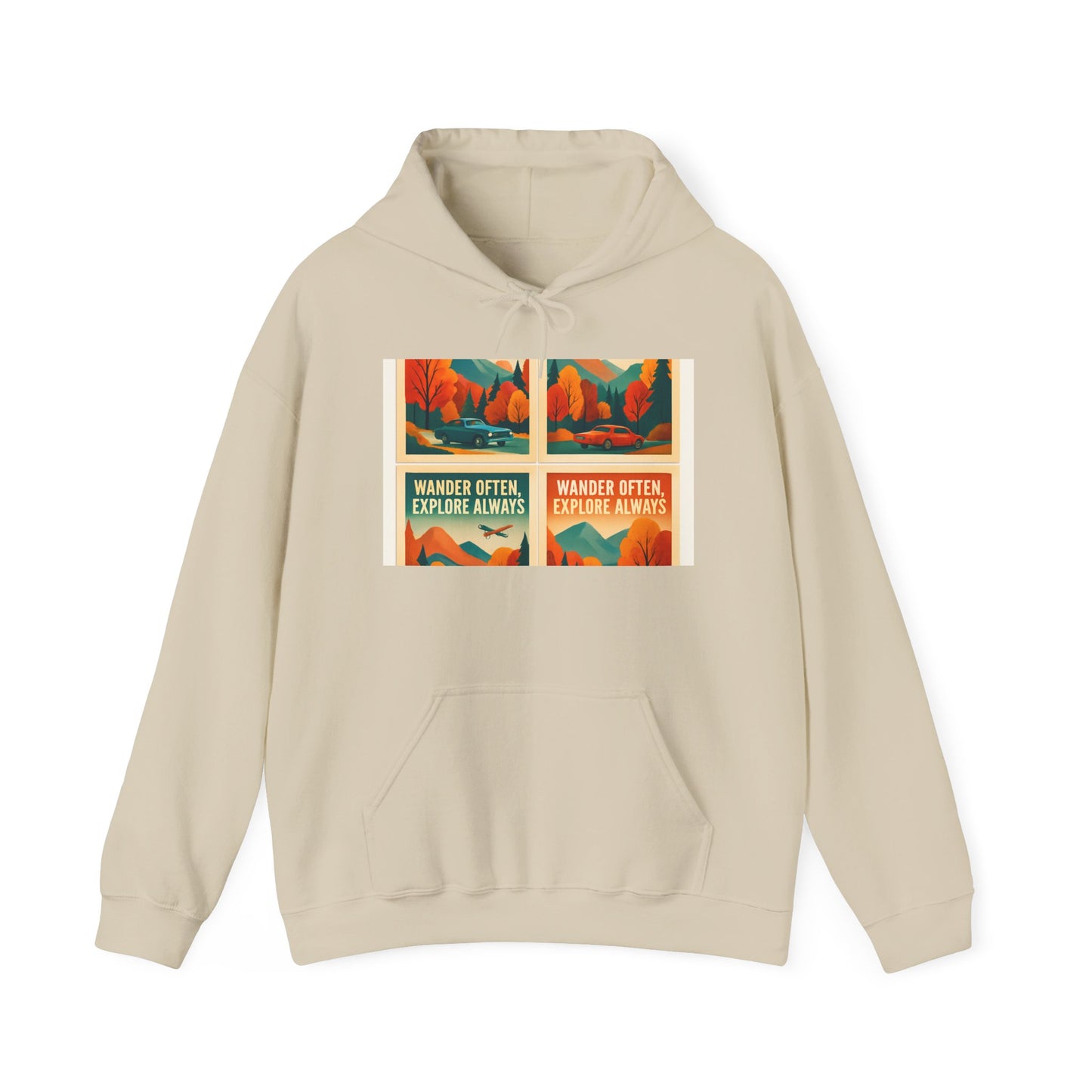 DailyVibeWear Retro Autumn Hoodie – Wander Streetwear - dailyvibewear