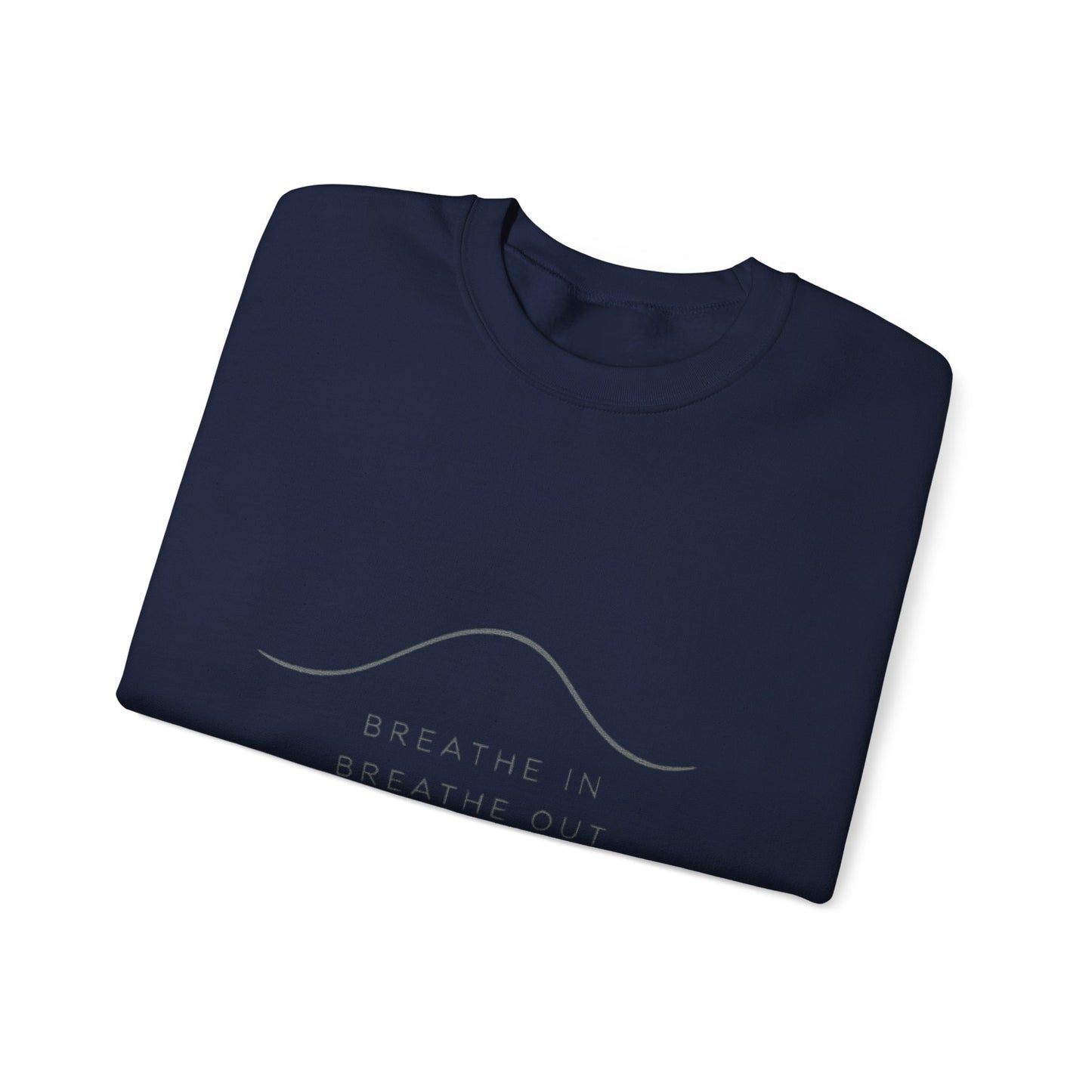 Breathe In / Breathe Out Crewneck – Minimalist Streetwear