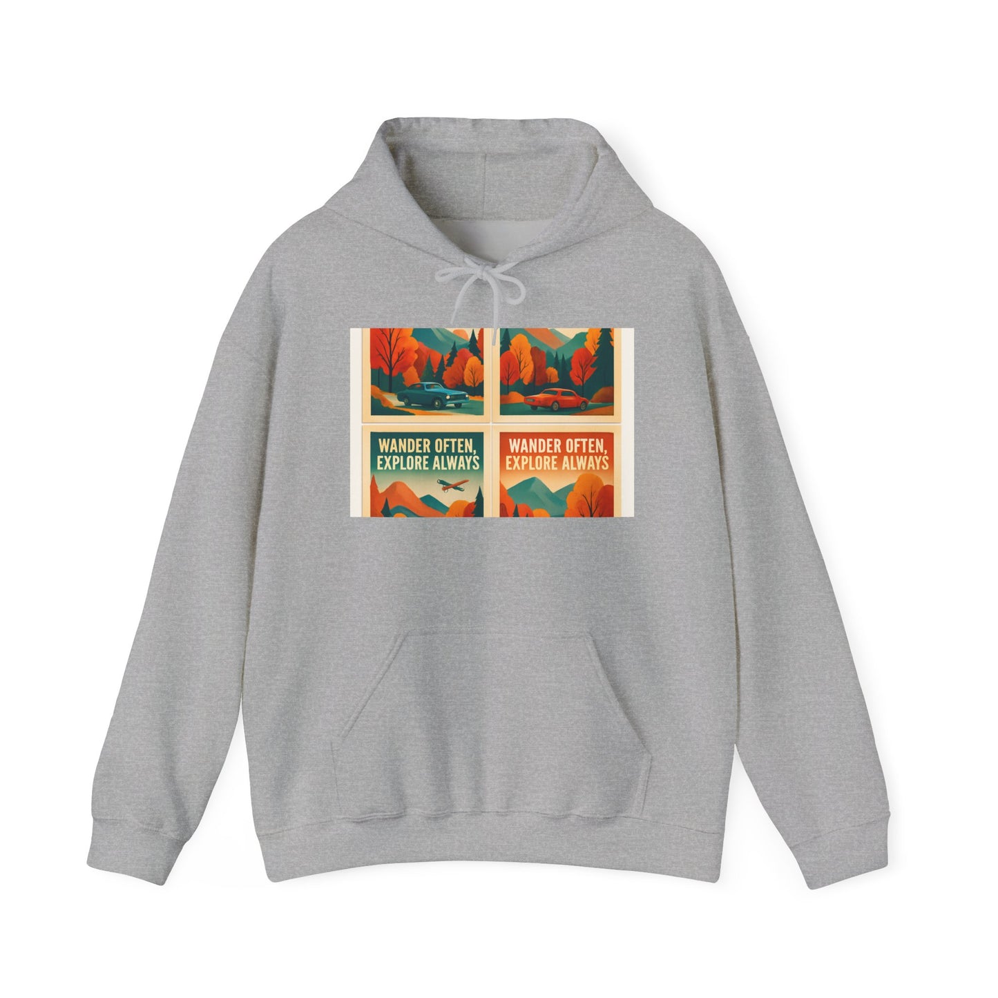 DailyVibeWear Retro Autumn Hoodie – Wander Streetwear - dailyvibewear
