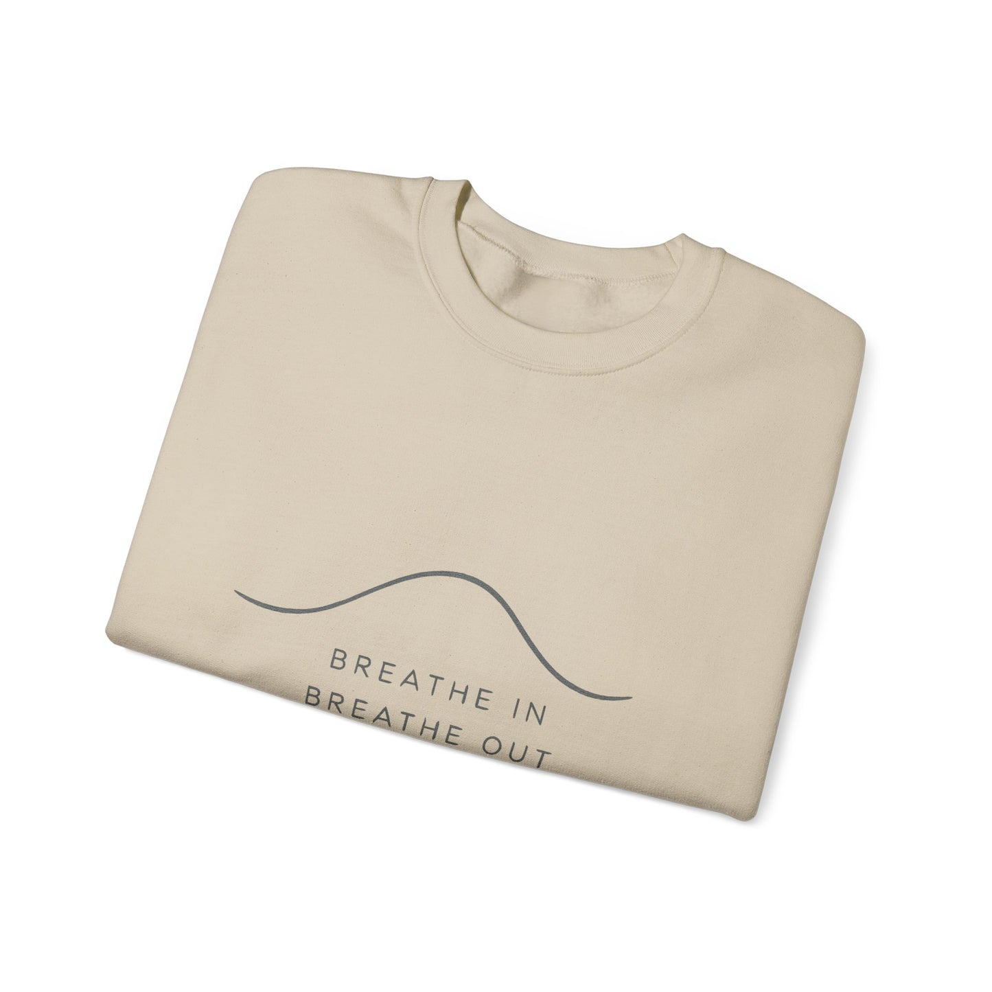 Breathe In / Breathe Out Crewneck – Minimalist Streetwear