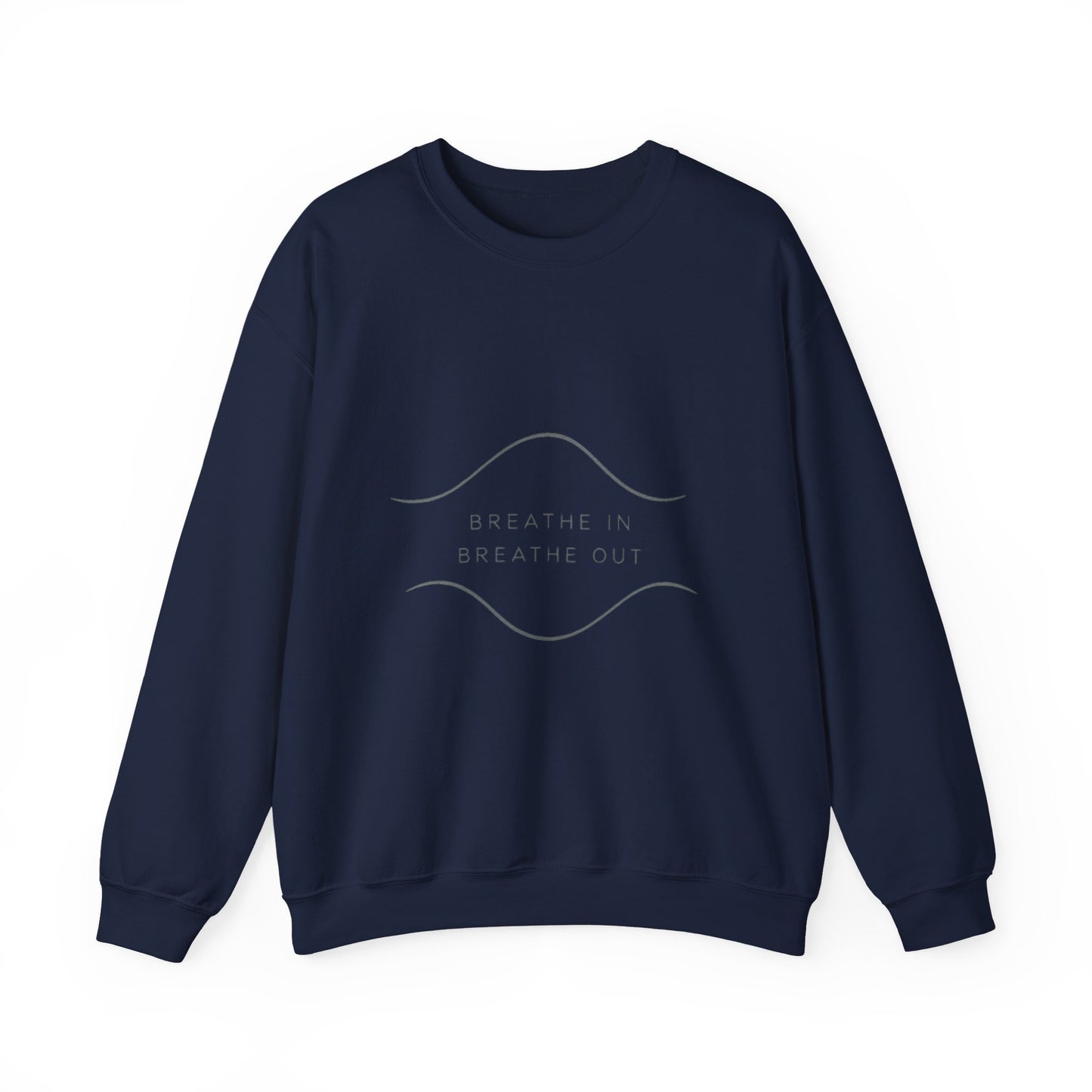 Breathe In / Breathe Out Crewneck – Minimalist Streetwear