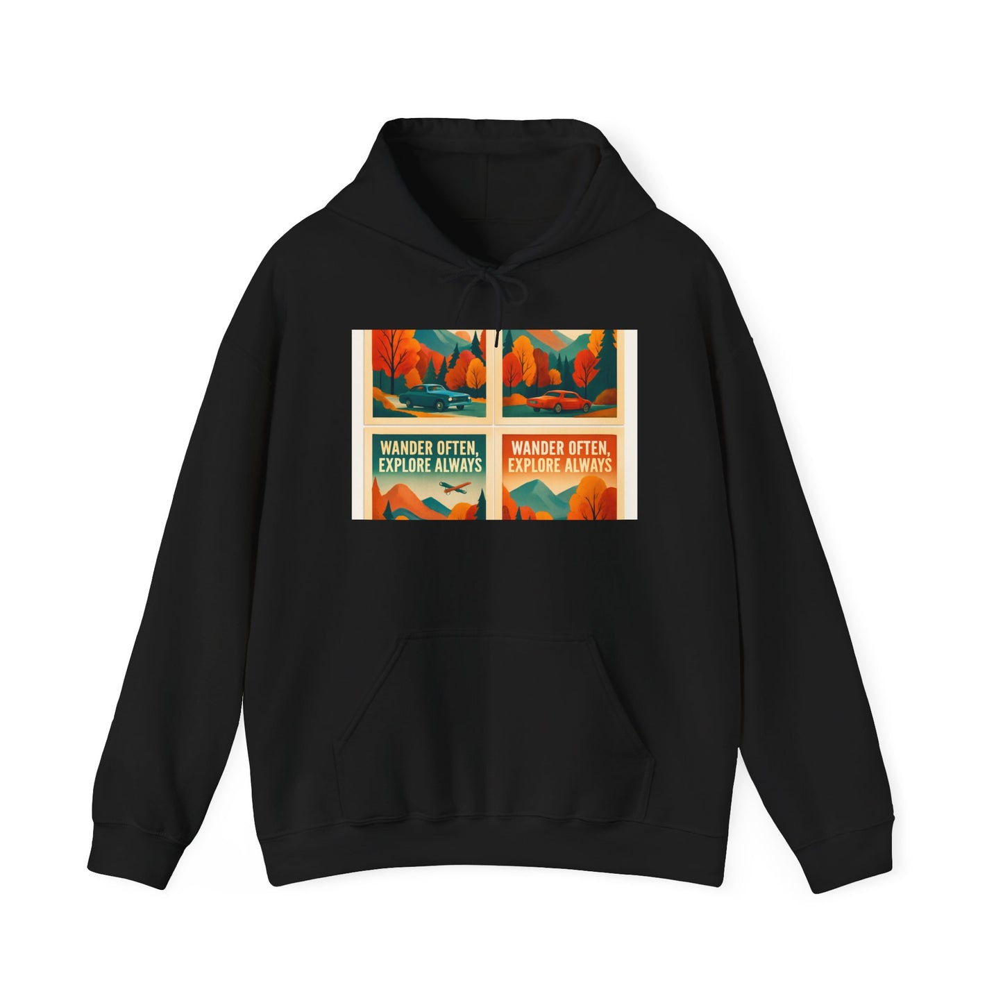 DailyVibeWear Retro Autumn Hoodie – Wander Streetwear - dailyvibewear