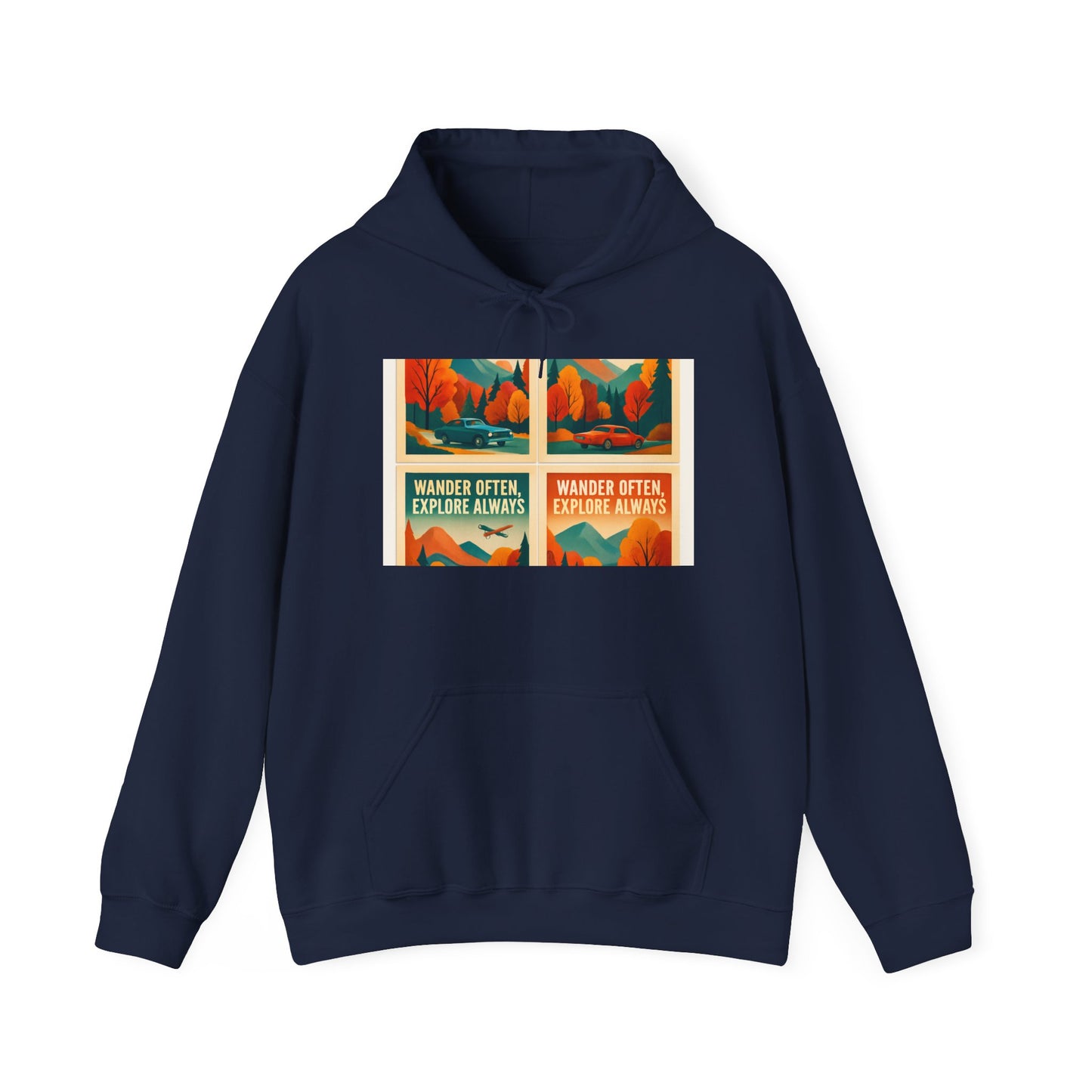 DailyVibeWear Retro Autumn Hoodie – Wander Streetwear - dailyvibewear