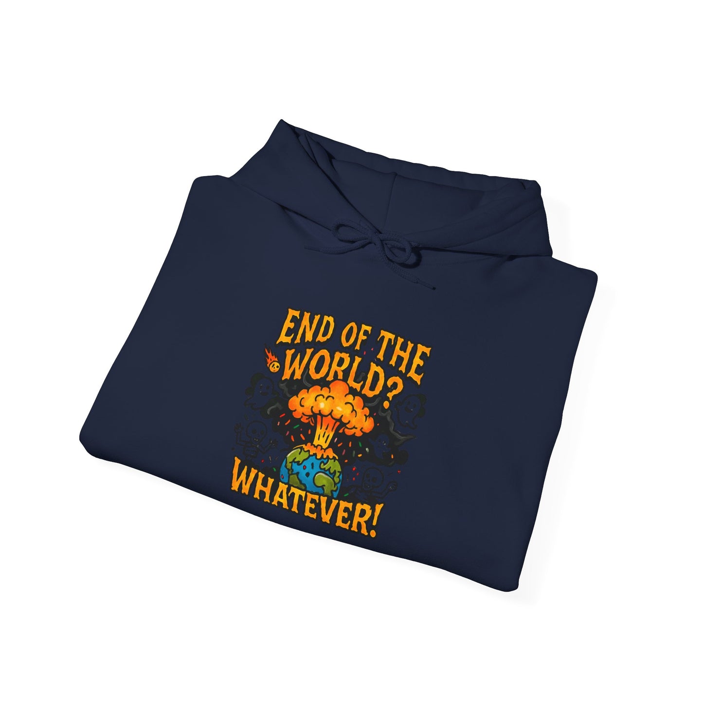DailyVibeWear End of the World Hoodie – Graphic Streetwear - dailyvibewear