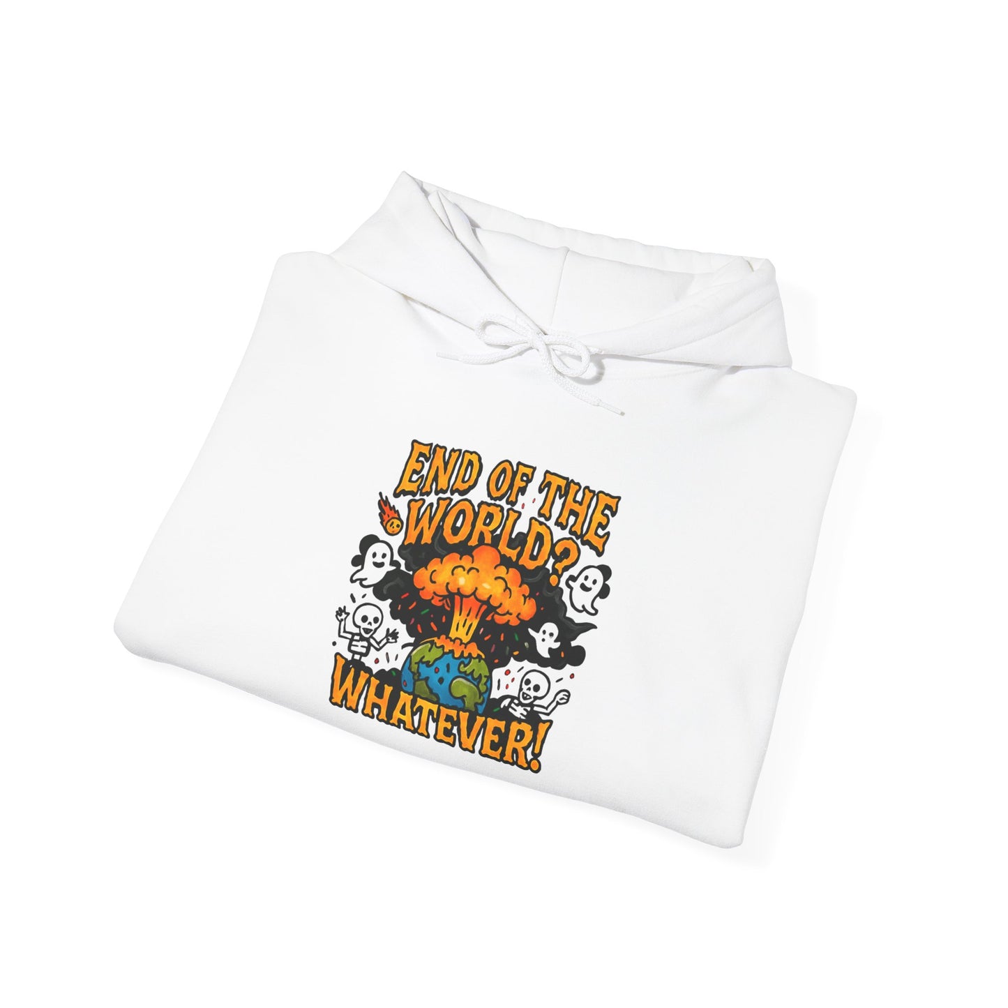 DailyVibeWear End of the World Hoodie – Graphic Streetwear - dailyvibewear