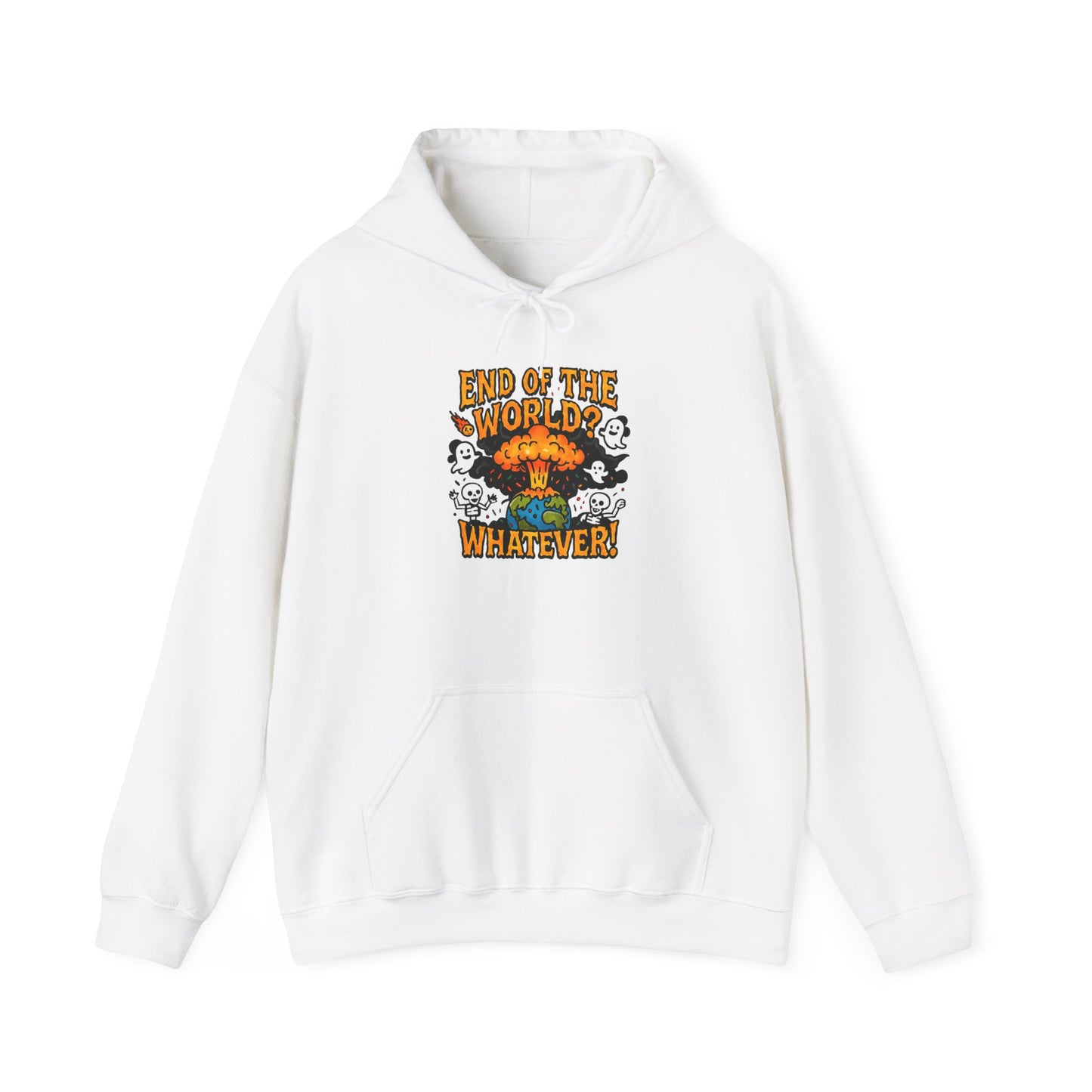 DailyVibeWear End of the World Hoodie – Graphic Streetwear - dailyvibewear