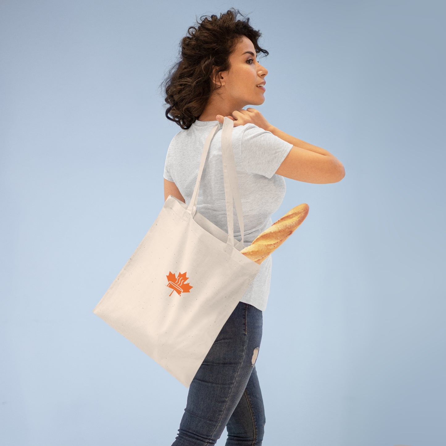 DailyVibeWear Autumn Vibe Tote – Minimalist Streetwear - dailyvibewear