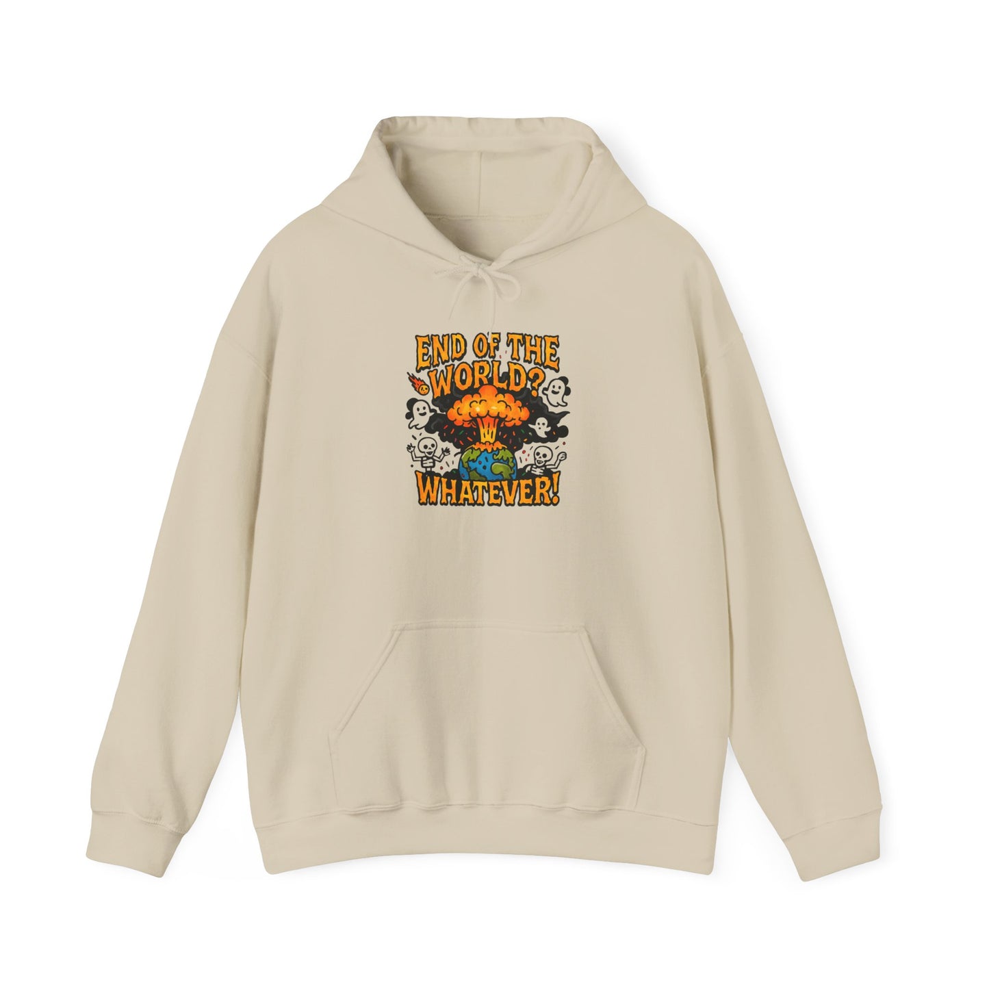 DailyVibeWear End of the World Hoodie – Graphic Streetwear - dailyvibewear