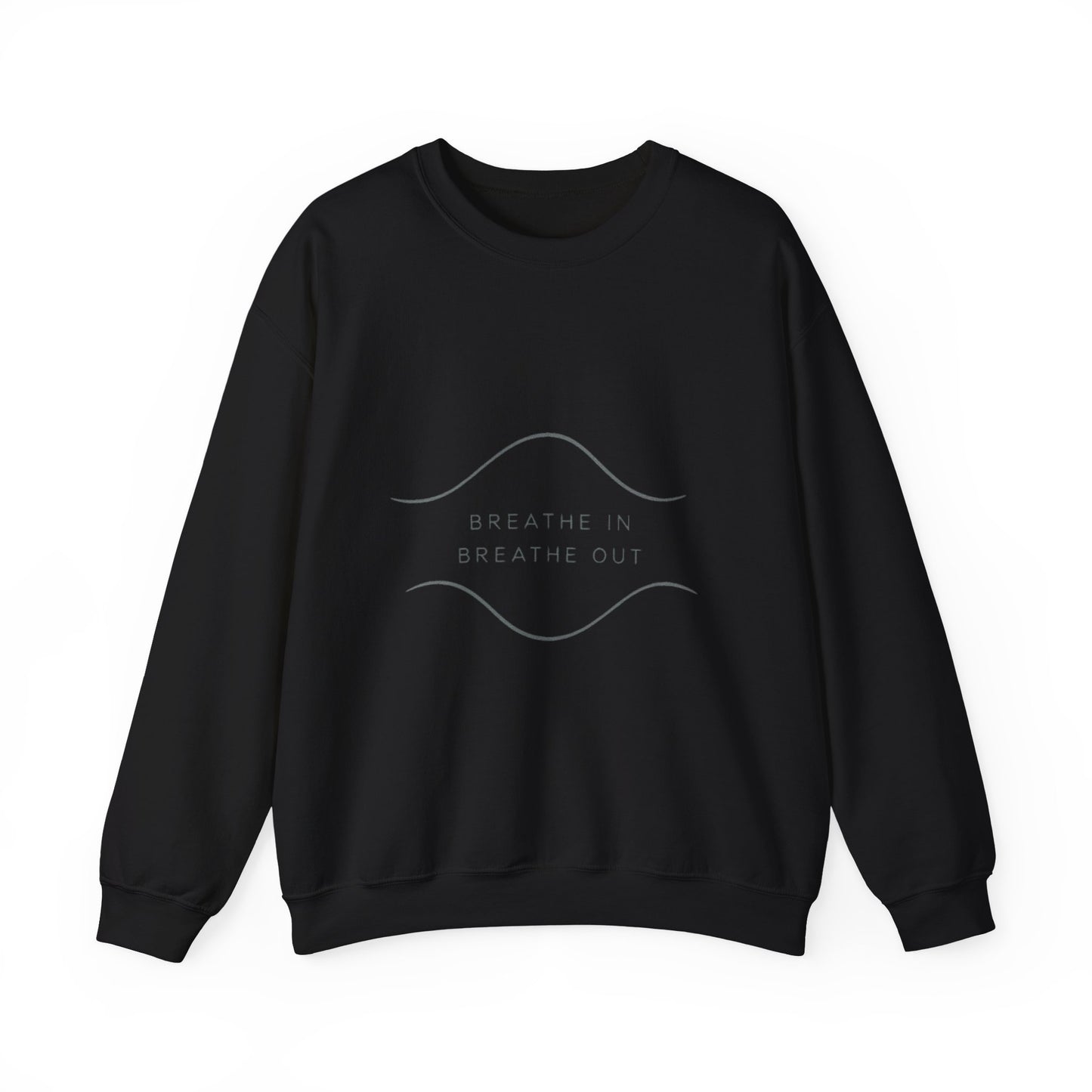 Breathe In / Breathe Out Crewneck – Minimalist Streetwear