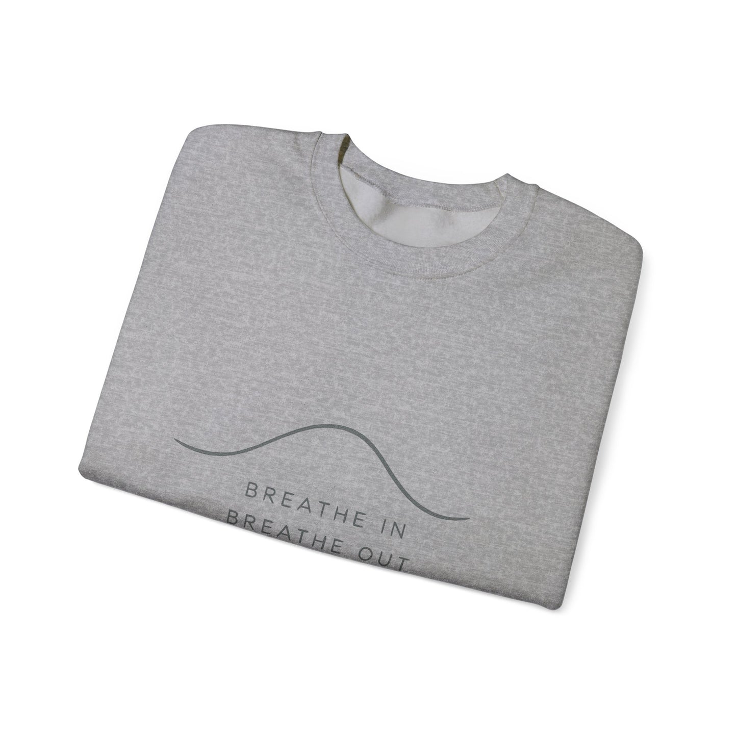 Breathe In / Breathe Out Crewneck – Minimalist Streetwear