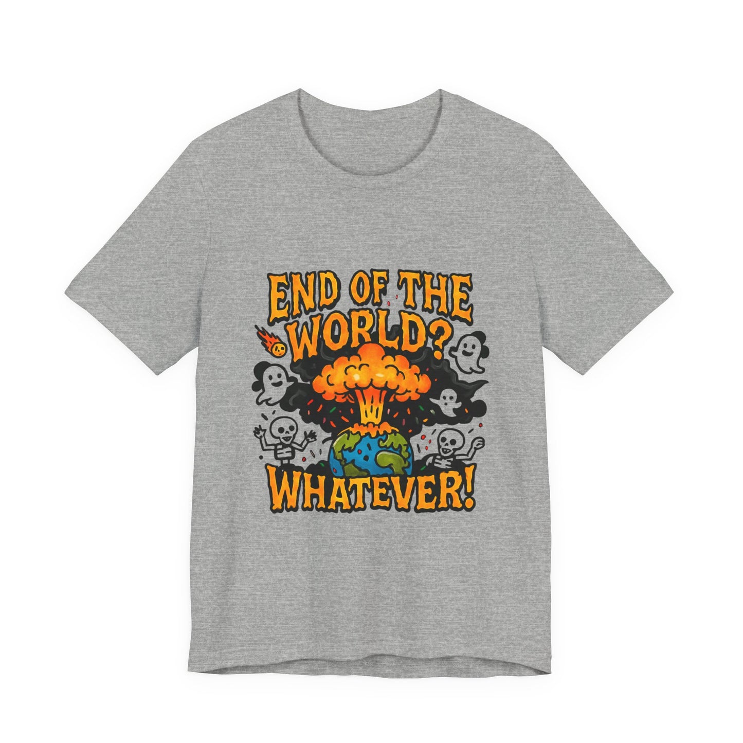 DailyVibeWear End of the World T-Shirt – Graphic Streetwear - dailyvibewear