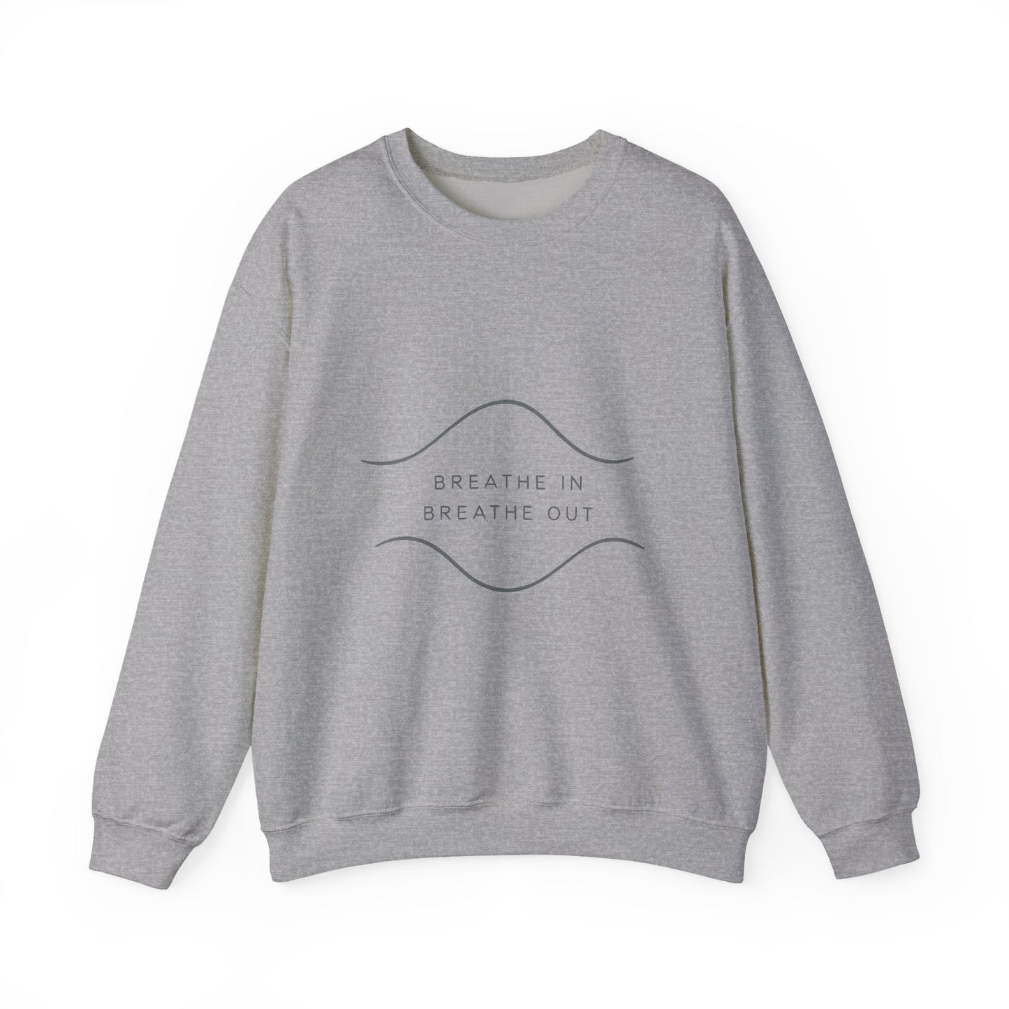 Breathe In / Breathe Out Crewneck – Minimalist Streetwear