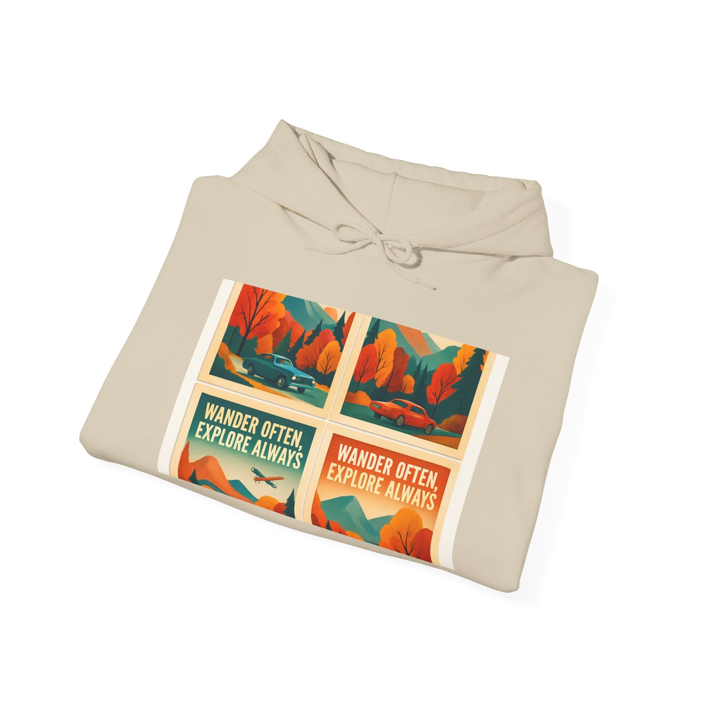 DailyVibeWear Retro Autumn Hoodie – Wander Streetwear - dailyvibewear