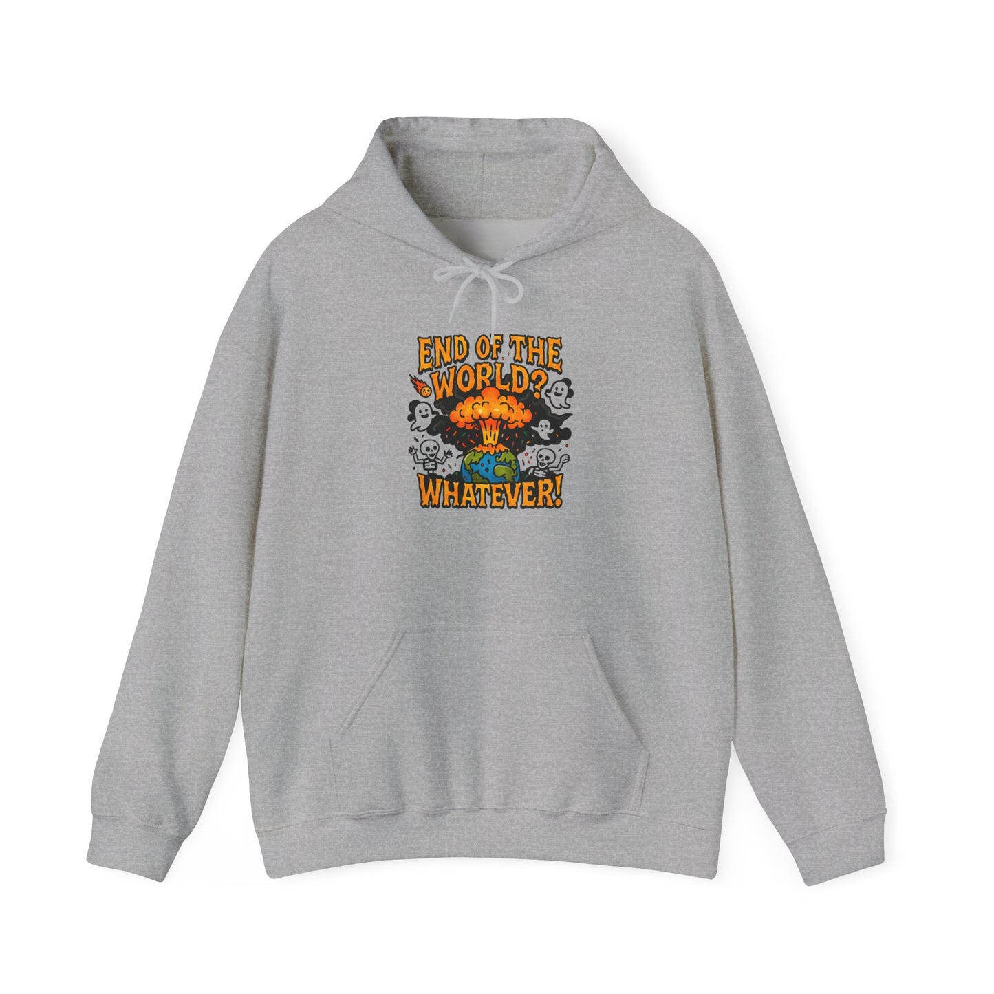 DailyVibeWear End of the World Hoodie – Graphic Streetwear - dailyvibewear