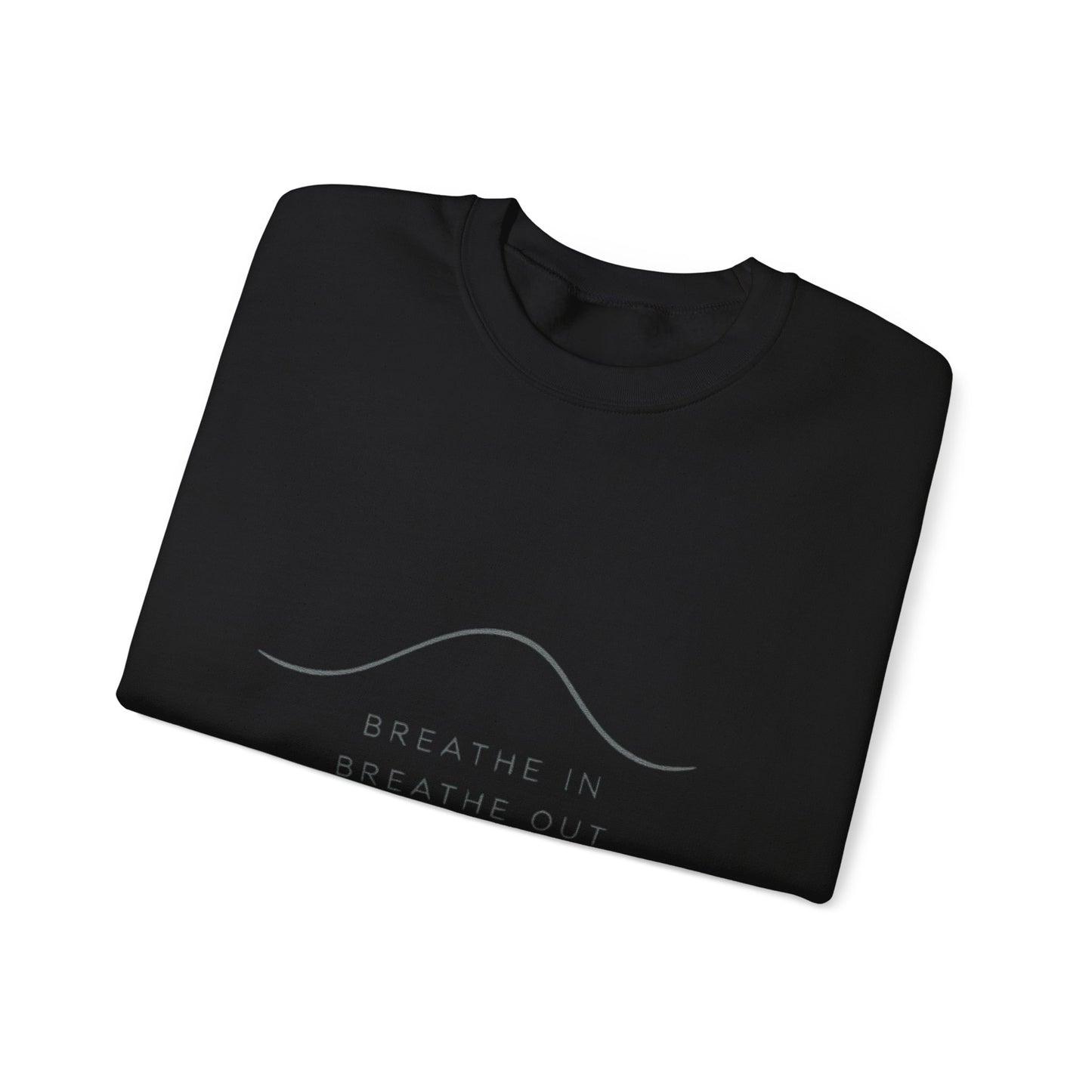 Breathe In / Breathe Out Crewneck – Minimalist Streetwear