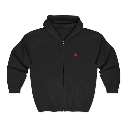 Dailyvibewear Autumn Vibe Full Zip Hoodie - dailyvibewear