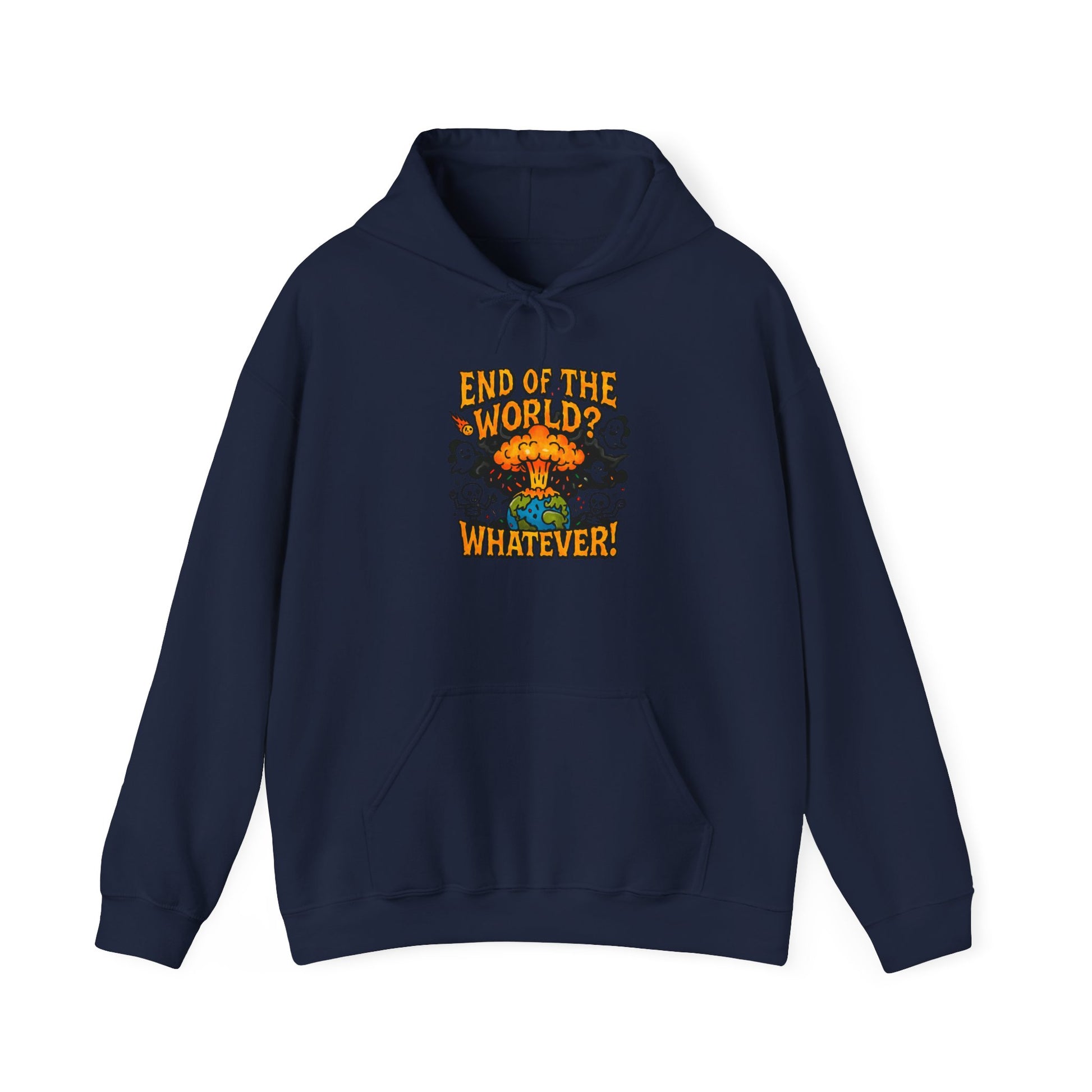 DailyVibeWear End of the World Hoodie – Graphic Streetwear - dailyvibewear