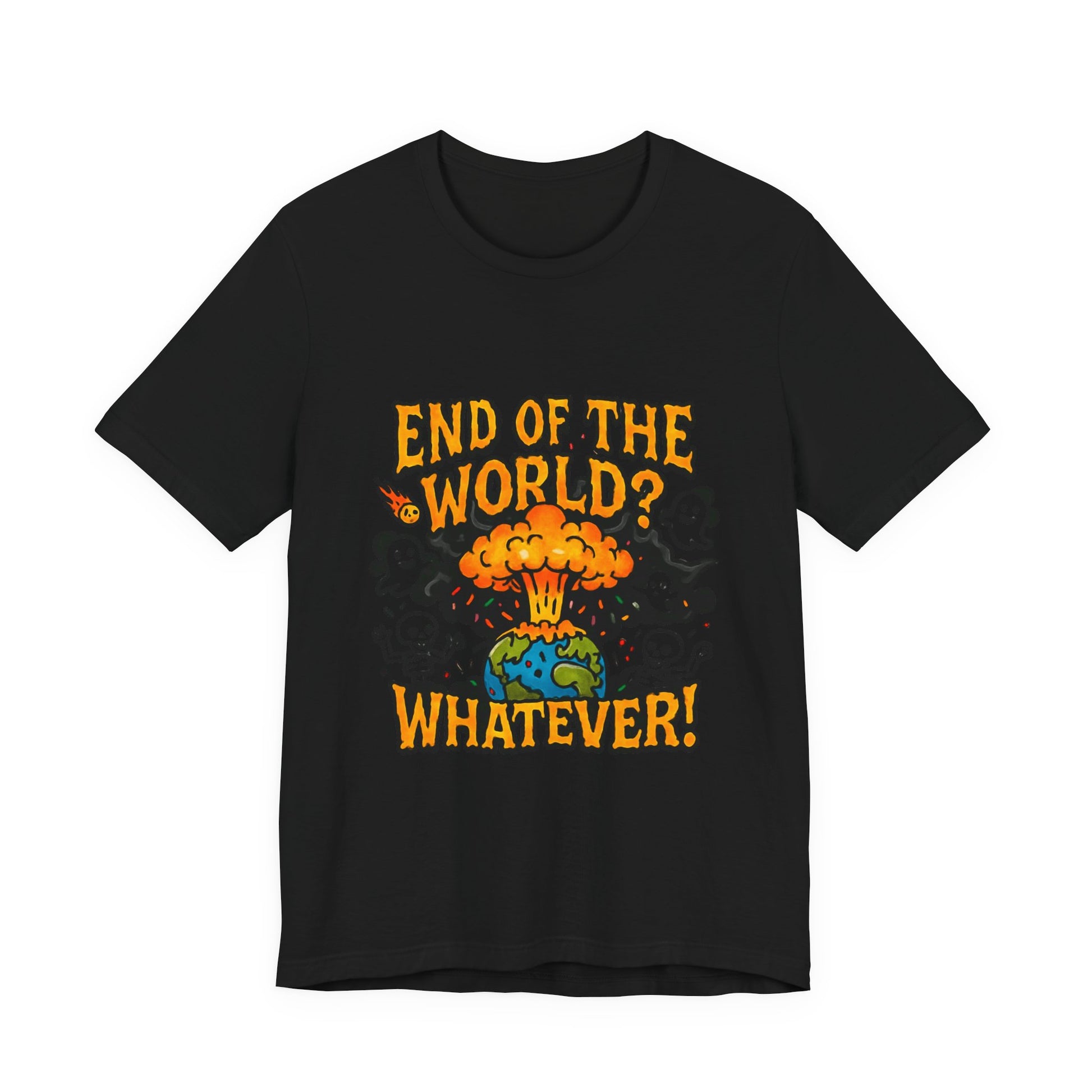 DailyVibeWear End of the World T-Shirt – Graphic Streetwear - dailyvibewear