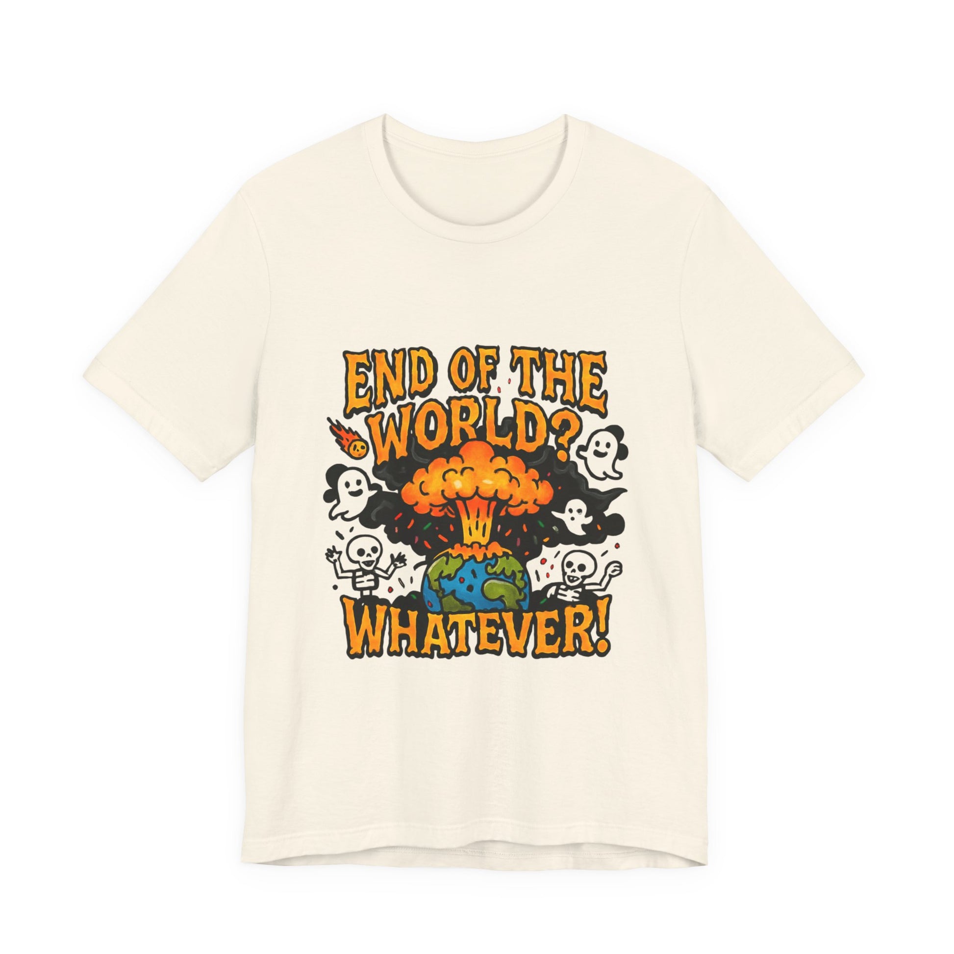 DailyVibeWear End of the World T-Shirt – Graphic Streetwear - dailyvibewear