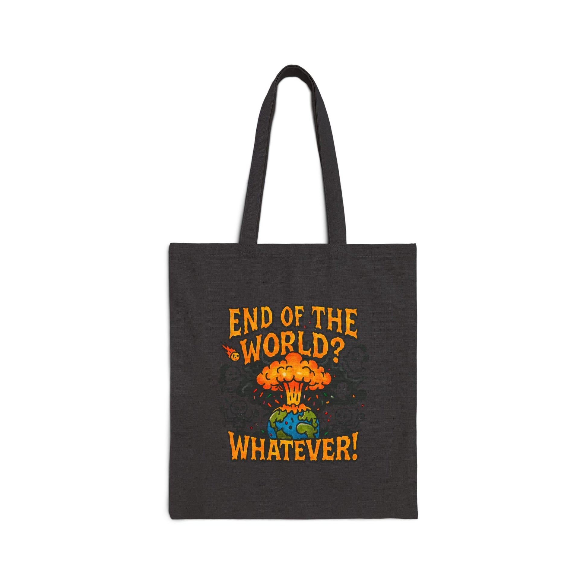 DailyVibeWear End of the World Tote – Aesthetic Streetwear - dailyvibewear